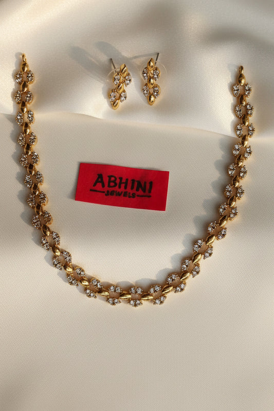 Gold Diamond Necklace