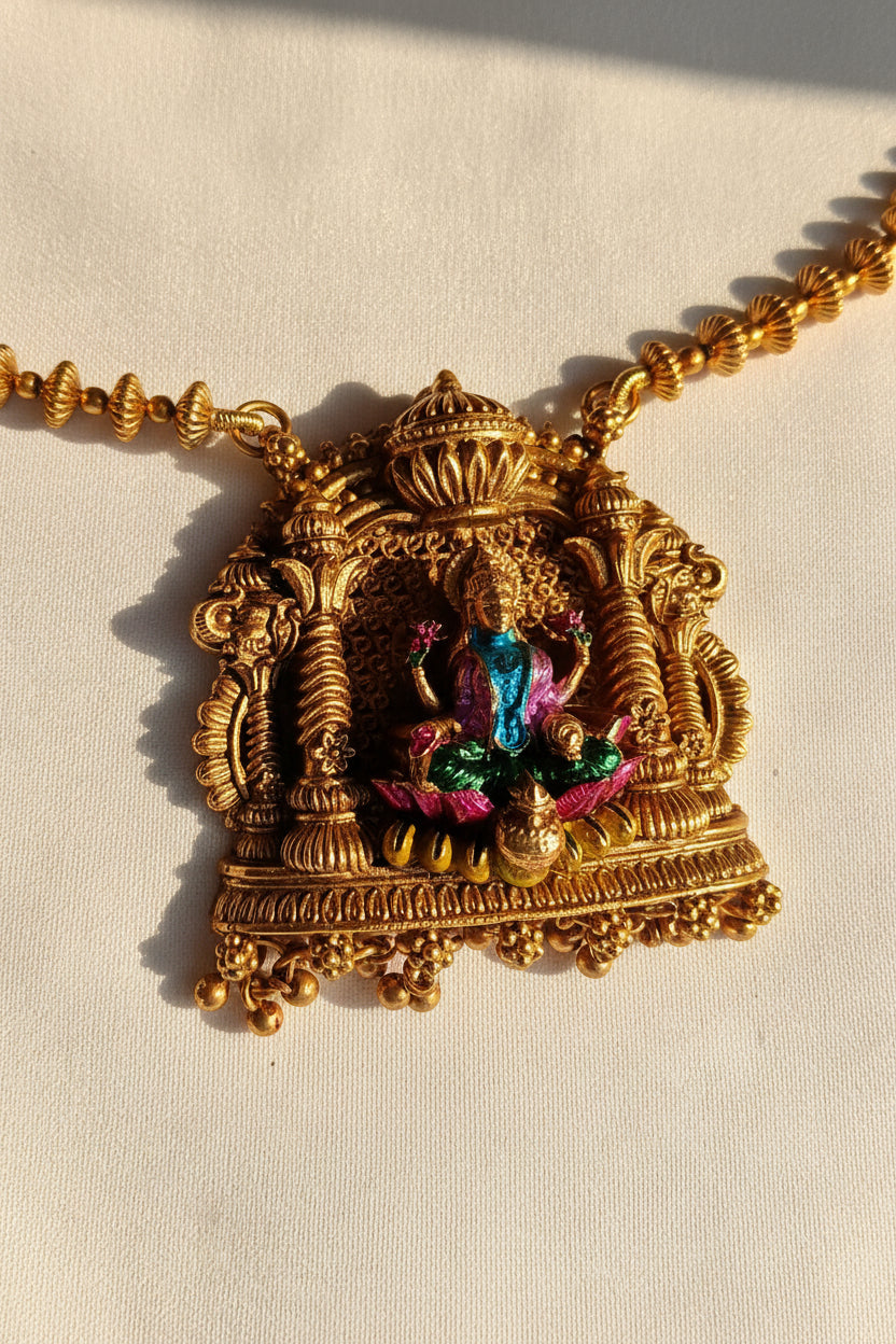 Lakshmi Pendant Necklace