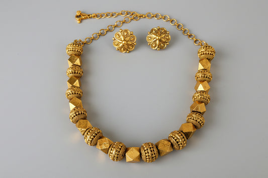 Golden Beads Necklace