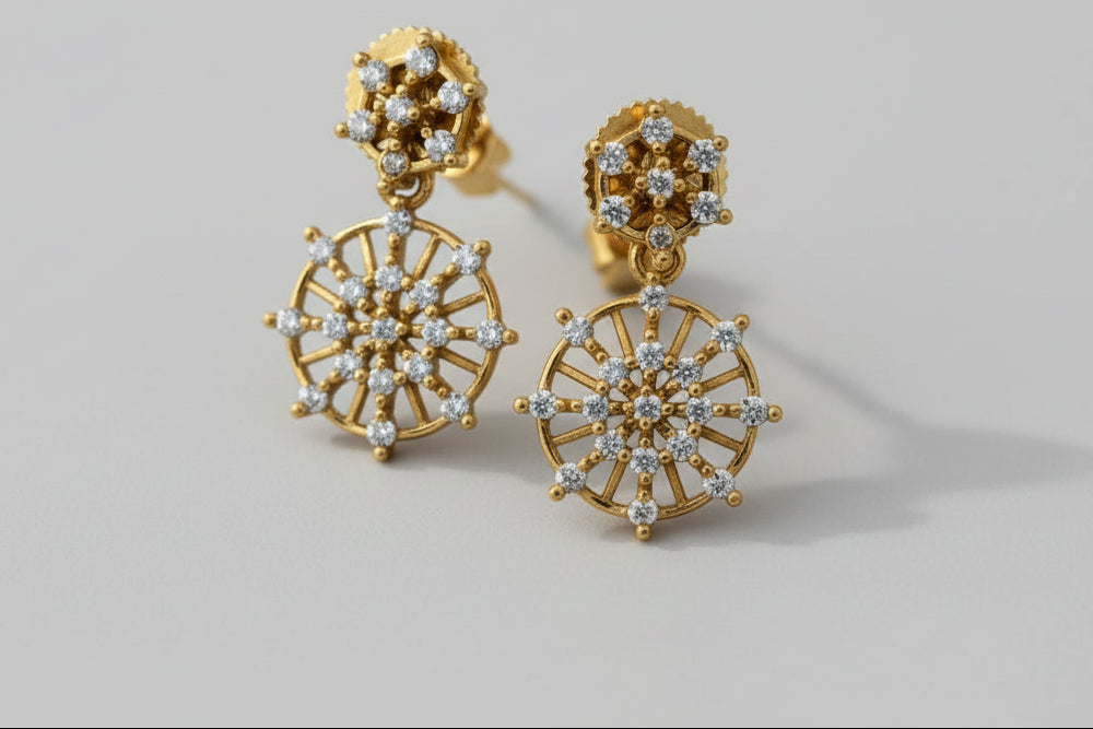 Stone Flower Necklace